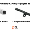 Rozšíření sady AZP809 pro průjezd do 6 m (2 m hřebene a 3 m C profilu)